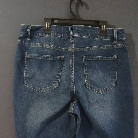 GUC d.jeans Button Up Denim Shorts Little distressed size 12 - Picture 5 of 5
